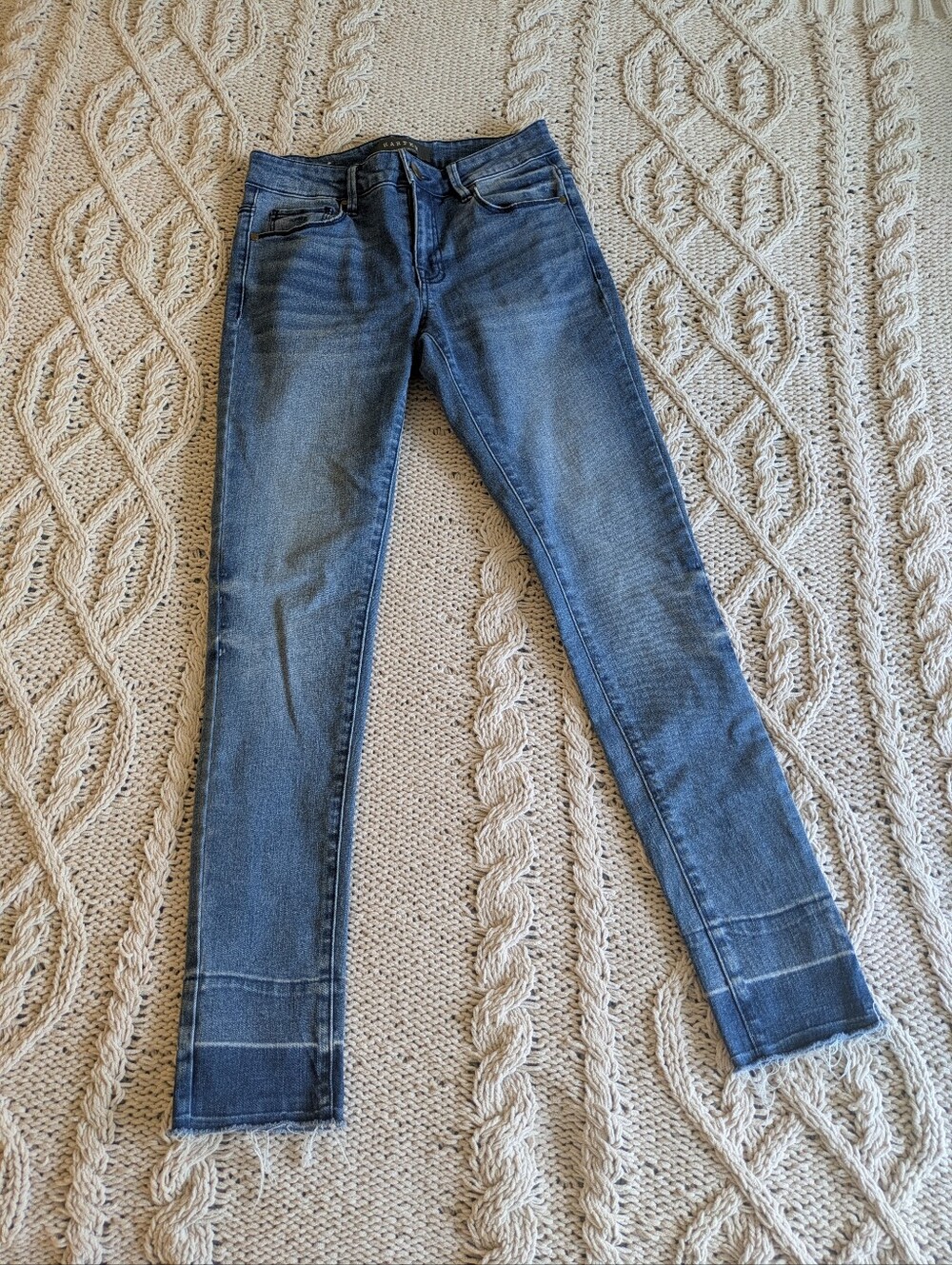 Harper Mid-rise Skinny Jeans Sz 25
